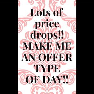 Price drops!! Check out my closet!!